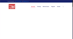 Desktop Screenshot of miti.or.id